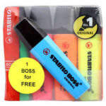 Stabilo Boss Υπογραμμιστές 1 FREE