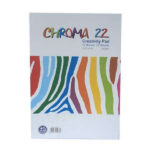 Paper Μπλοκ Κολάζ Χαρτόνια Chroma 22 Πολύχρωμο 25x35cm 10φύλλα