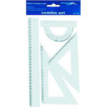 Justnote Combo Set Γεωμετρικά σχήματα 30cm