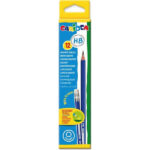 Μολύβια Carioca Graphite Σετ HB με Γόμα Mπλέ 12τμχ