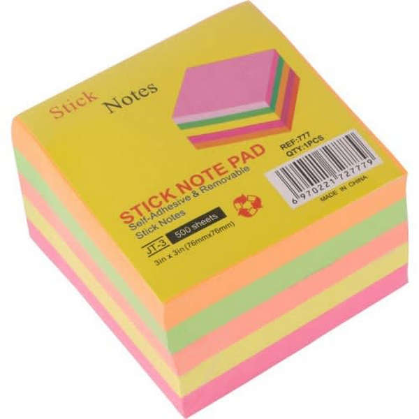 sticknotes Stick Note Pad 400 sheets - Image 1