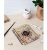 Τετράδιο Σπιράλ με Λάστιχο A515X21 με Τελίτσες HARRY POTTER The Marauder's Map - Image 3