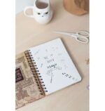 Τετράδιο Σπιράλ με Λάστιχο A515X21 με Τελίτσες HARRY POTTER The Marauder's Map - Image 4