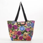Beige Peonies Large Cool Bag - Image 2