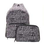 Black Music Backpack Mini - Image 2