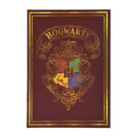 Harry Potter A5 Casebound Notebook – Red – Colourful Crest
