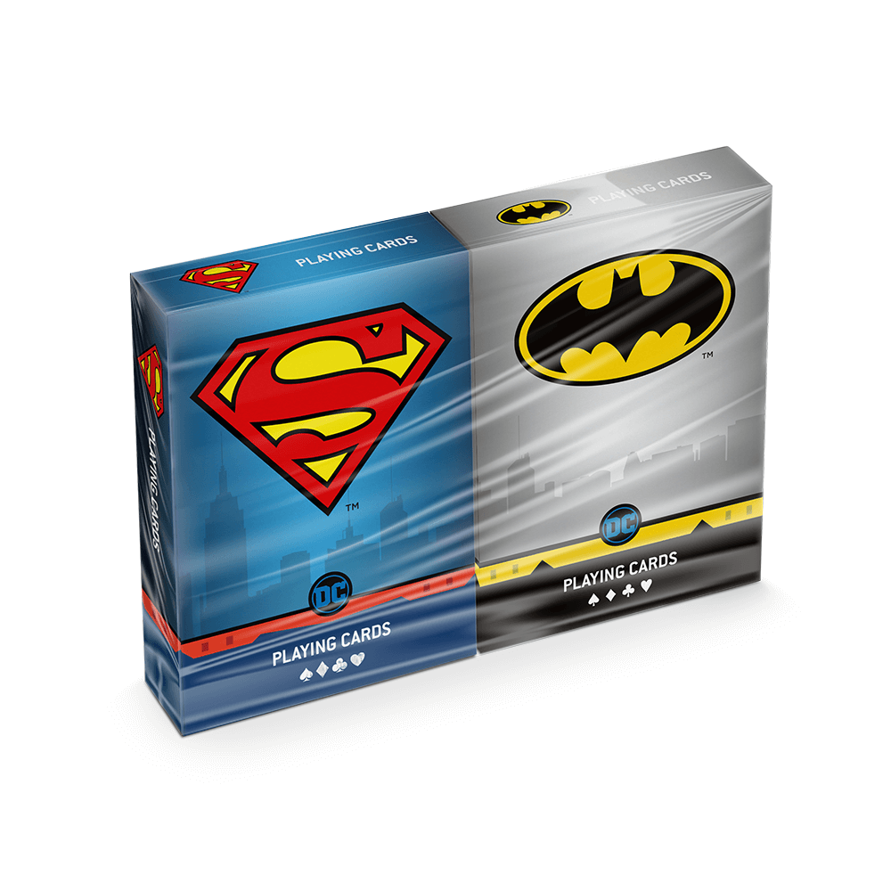 108177901_supermanbatman_playingcards_duopack Batman – Superman Playing Cards – Duopack - Image 1
