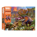 Touch and Feel Donisaur Island Scaly 100 piece Jigsaw Puzzle