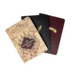 Harry Potter A6 Notebooks 3pk – Icons & Map
