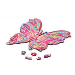 Wooden Jigsaw Puzzle – Butterfly - Image 3