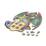 Wooden Jigsaw Puzzle - Dragon - Image 3