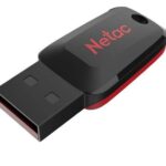 NETAC USB Flash Drive U197, 64GB, USB 2.0, μαύρο