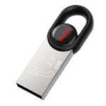 NETAC USB Flash Drive UM2, 64GB, USB 2.0, μαύρο