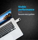 NETAC USB Flash Drive U326, 64GB, USB 2.0, ασημί - Image 2