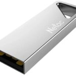 NETAC USB Flash Drive U326, 64GB, USB 2.0, ασημί