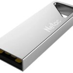 NETAC USB Flash Drive U326, 32GB, USB 2.0, ασημί