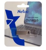 NETAC USB Flash Drive U326, 64GB, USB 2.0, ασημί - Image 4