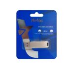 NETAC USB Flash Drive U381, 32GB, USB 3.0 & Micro USB, OTG, ασημί - Image 4