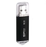 SILICON POWER USB Flash Drive Ultima II-I, 8GB, USB 2.0, μαύρο
