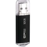 SILICON POWER USB Flash Drive Ultima II-I, 32GB, USB 2.0, μαύρο
