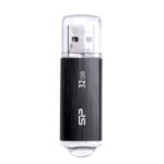 SILICON POWER USB Flash Drive Ultima U02, 32GB, USB 2.0, μαύρο