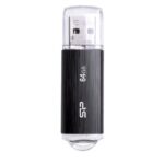 SILICON POWER USB Flash Drive Ultima U02, 64GB, USB 2.0, μαύρο