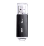 SILICON POWER USB Flash Drive Ultima U02, 64GB, USB 2.0, μαύρο