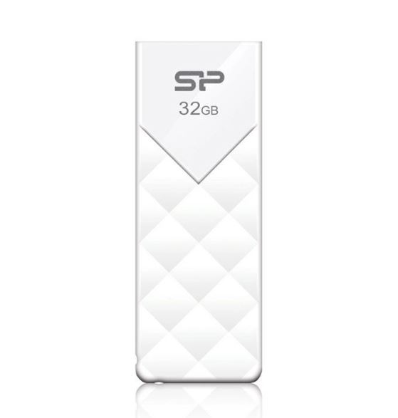 1 SILICON POWER USB Flash Ultima U03, 32GB, USB 2.0, λευκό - Image 1