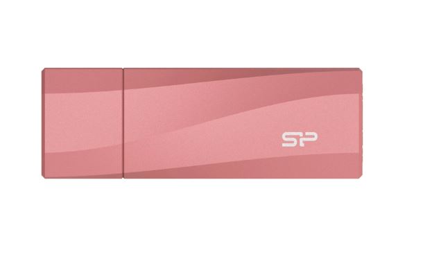 1 SILICON POWER USB-C Flash Drive Mobile C07, 64GB, USB 3.2, ροζ - Image 1