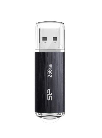 1 SILICON POWER USB Flash Drive Blaze B02, 256GB, USB 3.2, μαύρο - Image 1