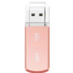 SILICON POWER USB Flash Drive Helios 202, 32GB, USB 3.2, ροζ χρυσό