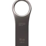 SILICON POWER USB Flash Drive Jewel 80, 16GB, USB 3.1, Titanium
