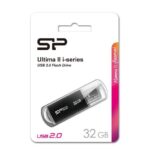 SILICON POWER USB Flash Drive Ultima II-I, 32GB, USB 2.0, μαύρο - Image 3