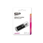SILICON POWER USB Flash Drive Ultima II-I, 64GB, USB 2.0, μαύρο