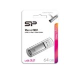 SILICON POWER USB Flash Drive Marvel M02, 64GB, USB 3.2, γκρι - Image 2