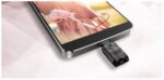 SILICON POWER Dual USB Flash Drive C31, USB 3.1 & Type-C, 128GB, μαύρο - Image 3