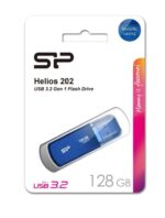 SILICON POWER USB Flash Drive Helios 202, 128GB, USB 3.2, μπλε - Image 3