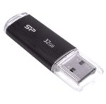 SILICON POWER USB Flash Drive Ultima U02, 32GB, USB 2.0, μαύρο - Image 3