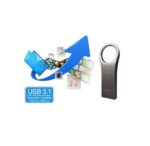 SILICON POWER USB Flash Drive Jewel 80, 16GB, USB 3.1, Titanium - Image 4