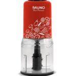 BRUNO πολυκόπτης BRN-0089, 2 ταχύτητες, 400W, 500ml, 4 λεπίδες, κόκκινος