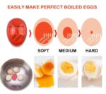 Χρονόμετρο για βράσιμο αυγών AG669, 3 δείκτες σκληρότητας - Image 3