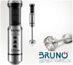 BRUNO ραβδομπλέντερ BRN-0092, ρυθμιζόμενη ταχύτητα, 1200W, inox-μάυρο - Image 5