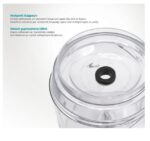 BRUNO πολυκόπτης BRN-0088, 2 ταχύτητες, 400W, 500ml, 4 λεπίδες, λευκός - Image 7