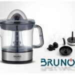 BRUNO ηλεκτρικός στίφτης BRN-0095 με χωρητικότητα 700ml, 40W, inox-μαύρο