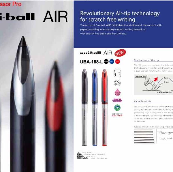 UNIBALL AIR 0,7mm ΥΓΡΗΣ ΜΕΛΑΝΗΣ